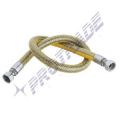 Flexigas profi , FF 1/2"x1/2", flexibilná kovová pripojovacia hadica pre plynové pripojenie so žltou PVC ochranou