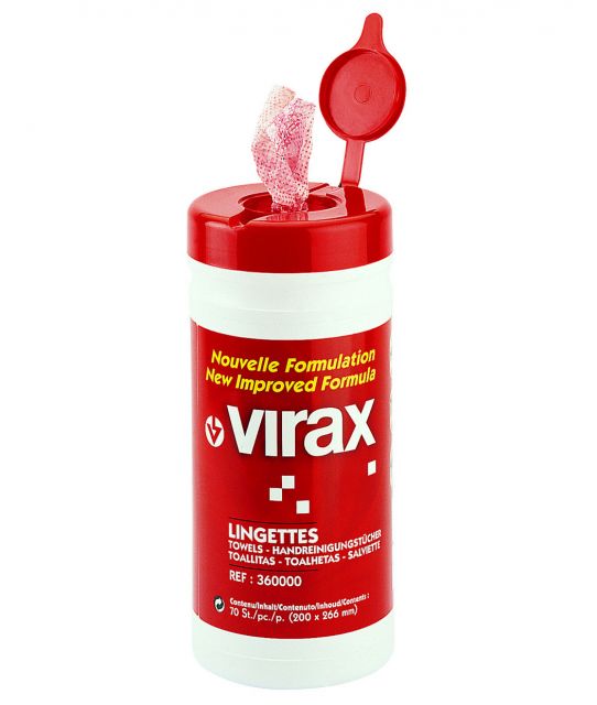 Hygienické utierky, 70 ks, Virax